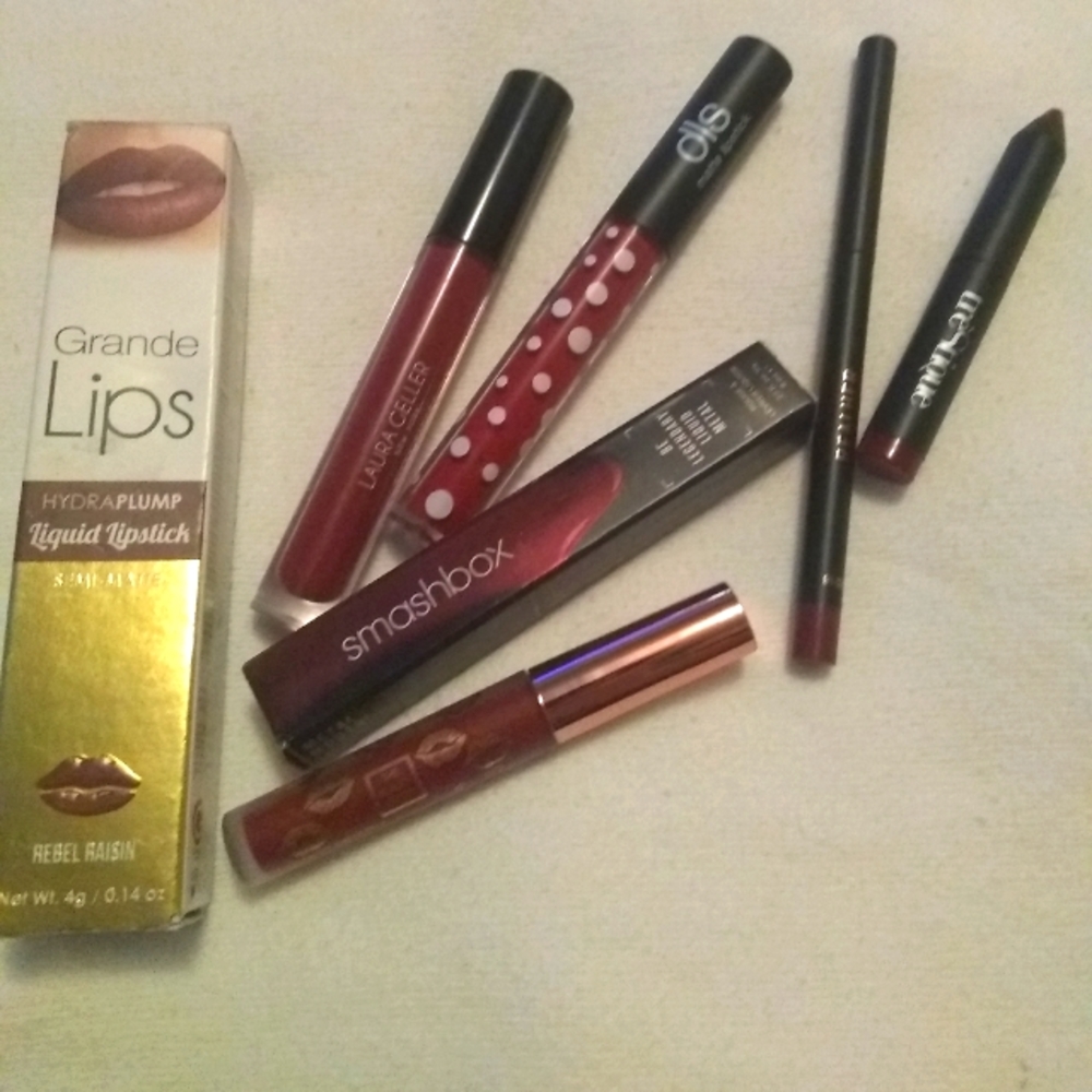 💜2 for $25💜🆕Smashbox/Grande Lips/Laura Geller Lip Bundle🆕